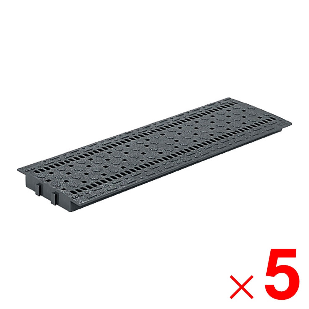 【送料無料】【法人限定】サンコー グレーチング Ｕ-150 グレー 805274-00 ×5個 セット販売 【メーカー直送・代引不可・置配不可】