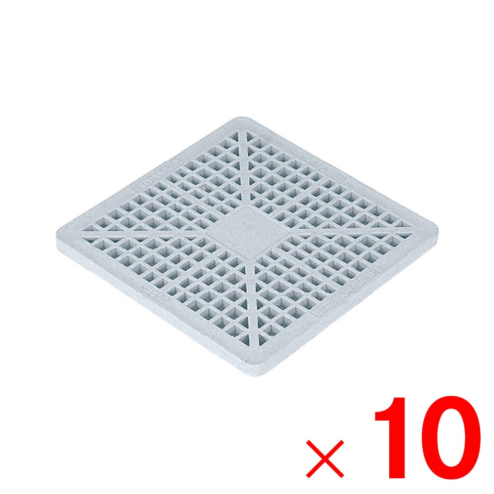 【送料無料】【法人限定】サンコー 集水マス #300 格子蓋 ミカゲ 804678-00 ×10個 セット販売 【メーカー直送・代引不可・置配不可】