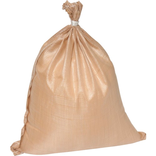 萩原工業 ターピー 強力土のう袋 収納袋 ベージュ48cm×62cm 1組10枚入 PPKB-10