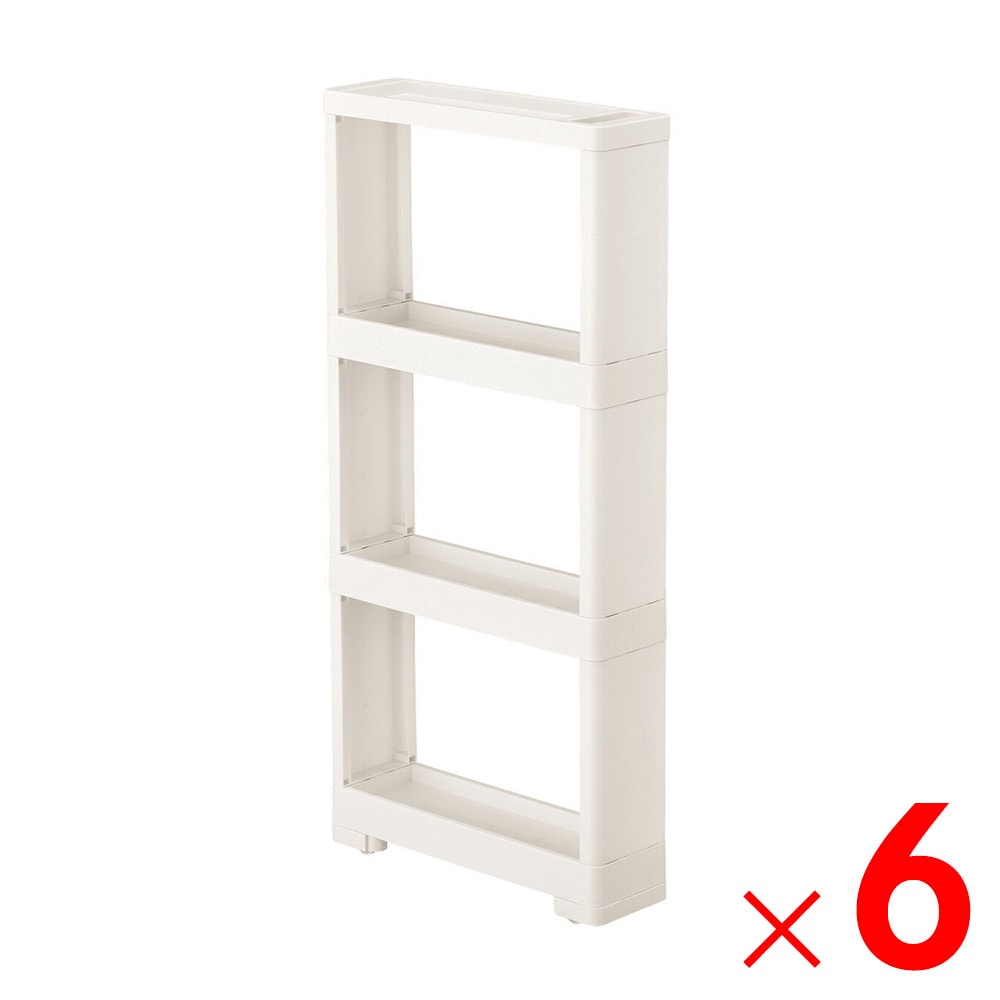 【送料無料】JEJ リセ スーパースリムラック 4段×6個 ケース販売