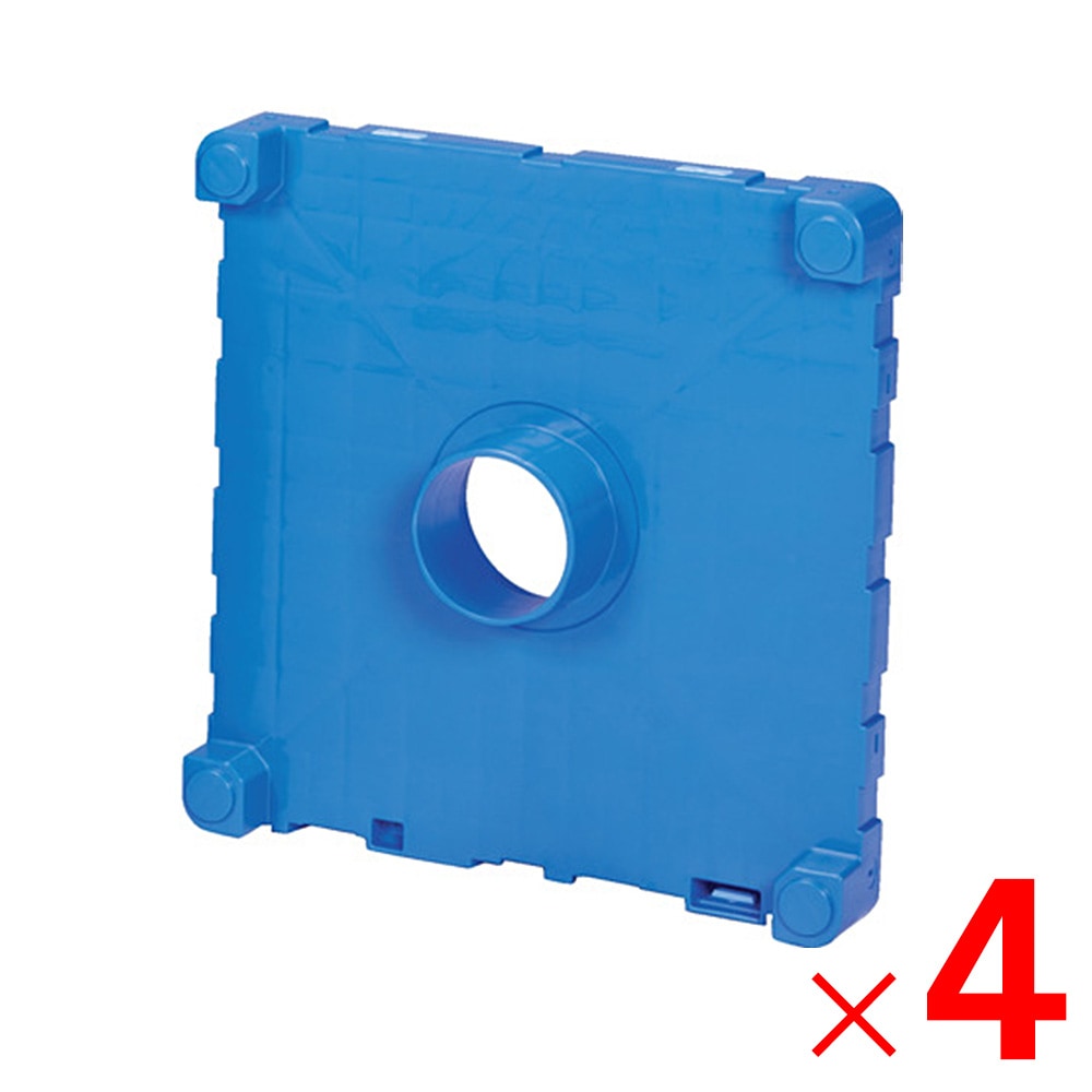 【送料無料】【法人限定】サンコー プラテクター600B ブルー 807934-00 ×4個 セット販売 【メーカー直送・代引不可・置配不可】