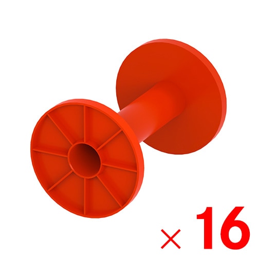 【送料無料】【法人限定】サンコー ボビン220 レッド 800757-00 ×16個 セット販売 【メーカー直送・代引不可・置配不可】