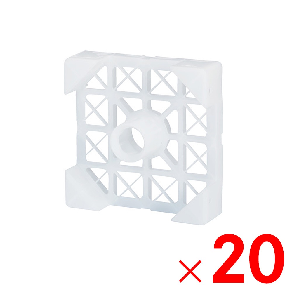 【送料無料】【法人限定】サンコー プラテクター285 乳白色 807927-00 ×20個 セット販売 【メーカー直送・代引不可・置配不可】