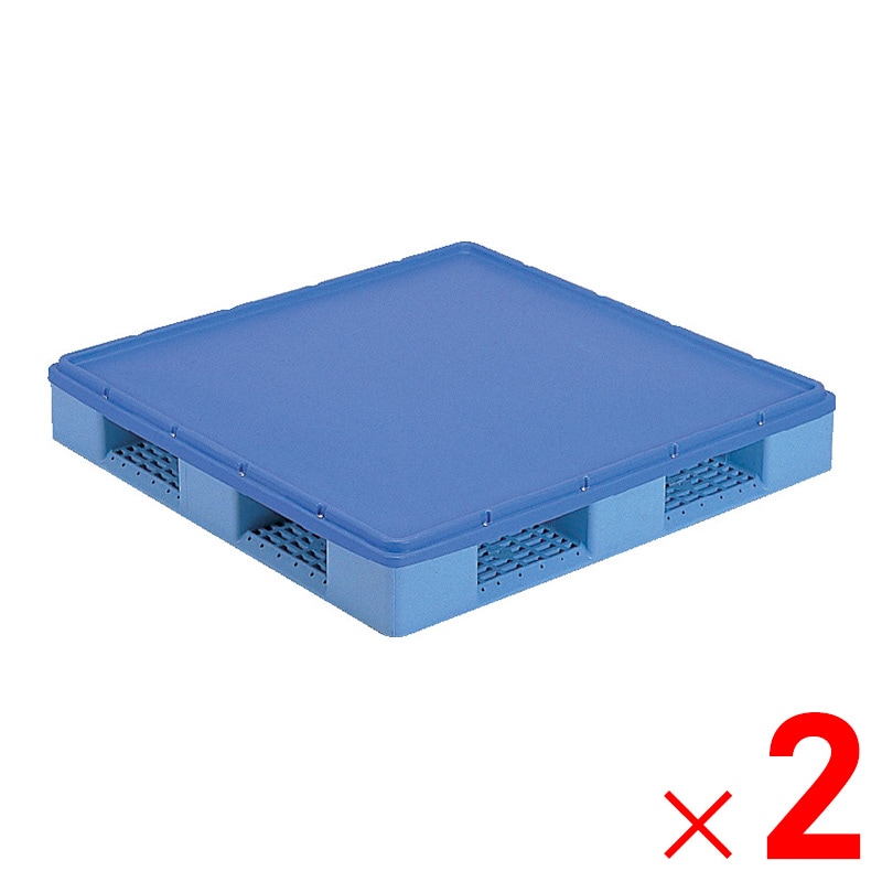 【送料無料】【法人限定】サンコー パレットカバー 1111 ブルー 809914-00 ×2個 セット販売 【メーカー直送・代引不可・置配不可】