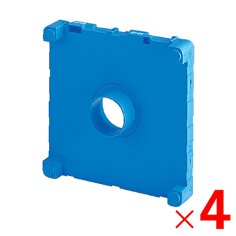 【送料無料】【法人限定】サンコー プラテクター555B ブルー 807913-00 ×4個 セット販売 【メーカー直送・代引不可・置配不可】