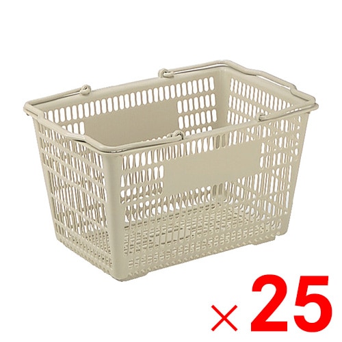 【送料無料】【法人限定】サンコー サンショップカーゴ31L(把手付き) Aグレー 103194-00 ×25個 セット販売 【メーカー直送・代引不可・置配不可】