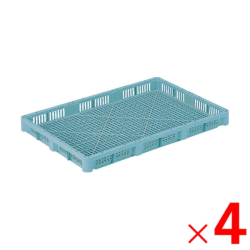 【送料無料】【法人限定】サンコー せいろう 15型 PP ライトブルー 102461-00 ×4個 セット販売 【メーカー直送・代引不可・置配不可】