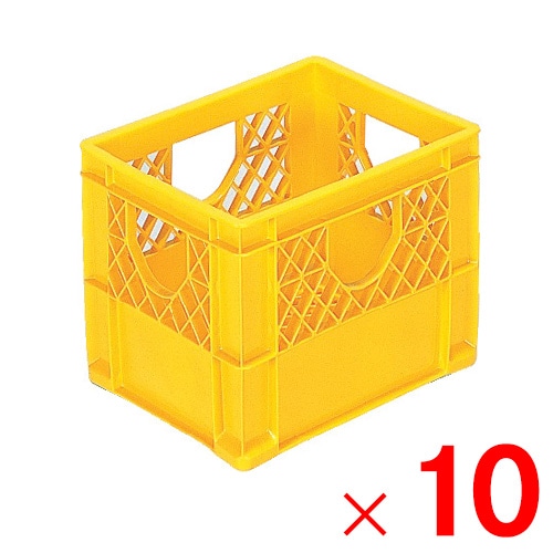 【送料無料】【法人限定】サンコー ピュアクレート 12P-3 イエロー 201932-00 ×10個 セット販売 【メーカー直送・代引不可・置配不可】