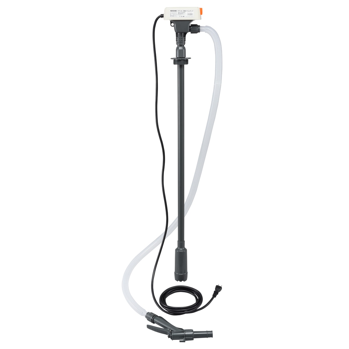 【送料無料】工進 電動ドラムポンプ FPT-25