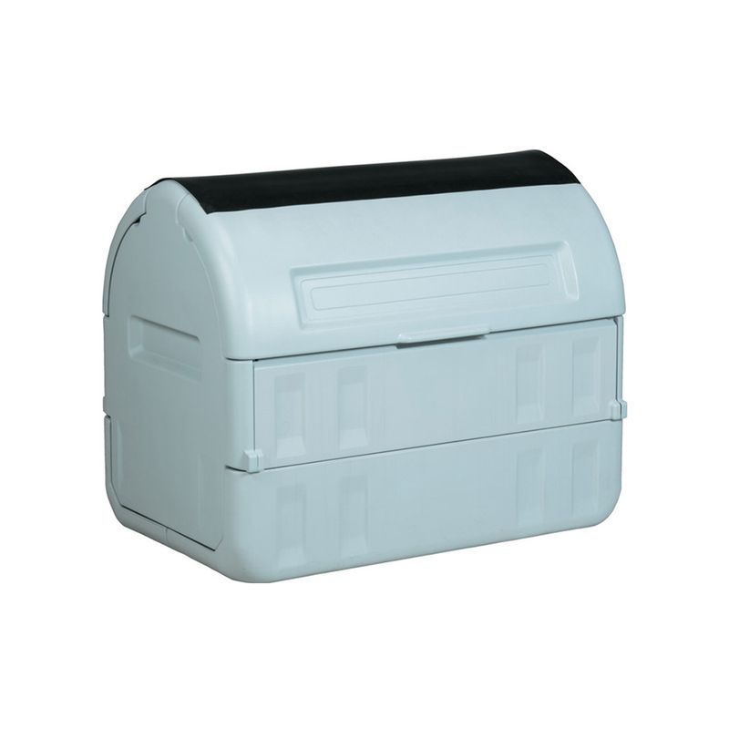 【送料無料】【法人限定】サンコー サンクリーンボックス ＃800 グレー 648000-00 【メーカー直送・代引不可・置配不可】