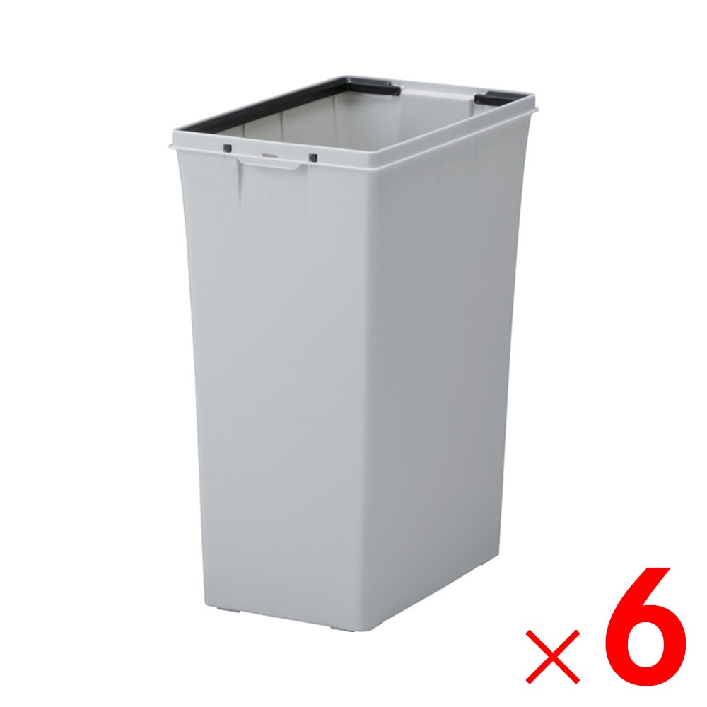 【送料無料】【法人限定】サンコー エコンダストボックス #45 本体 袋止め  ホワイト 808300-01 ×6個 セット販売 【メーカー直送・代引不可・置配不可】