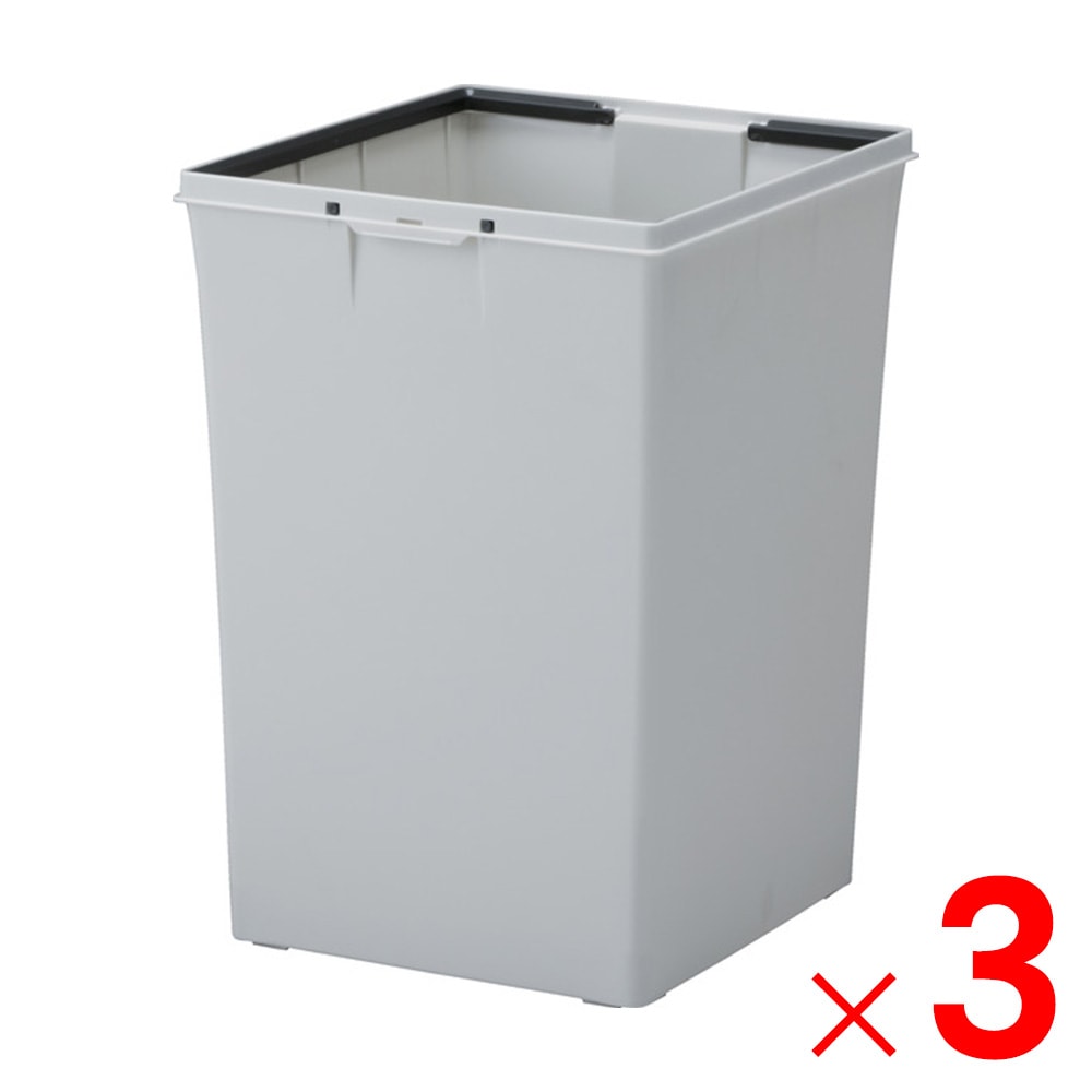 【送料無料】【法人限定】サンコー エコンダストボックス #70 本体 袋止め  ホワイト 808319-01 ×3個 セット販売 【メーカー直送・代引不可・置配不可】