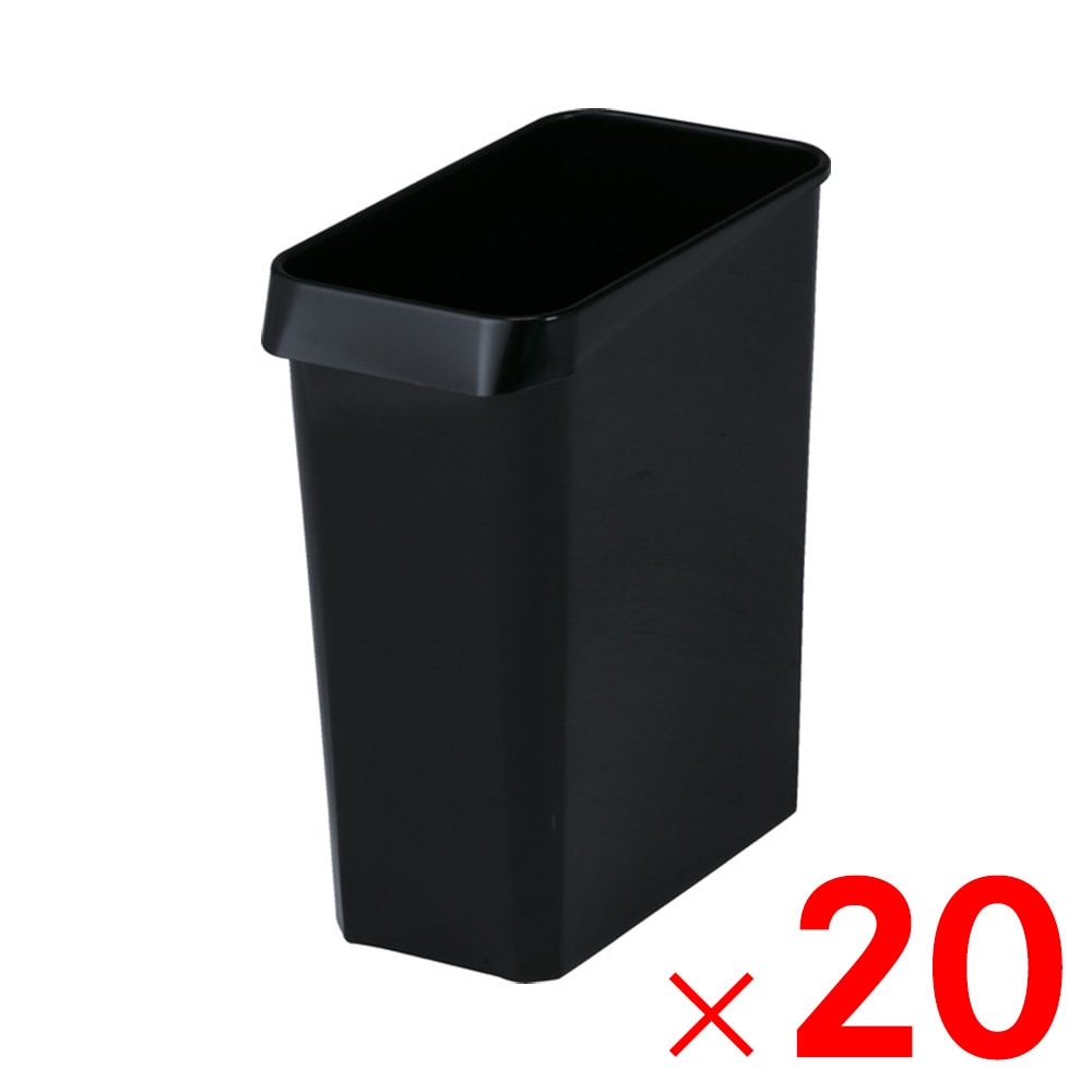 【送料無料】【法人限定】サンコー エコンダストボックス 角型 #13 ブラック 808329-00 ×20個 セット販売 【メーカー直送・代引不可・置配不可】