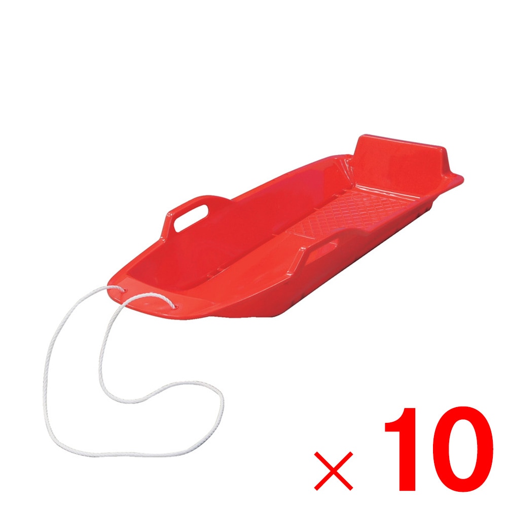 【送料無料】【法人限定】サンコー ジャンボスレー レッド 803800-00 ×10個 セット販売 【メーカー直送・代引不可・置配不可】