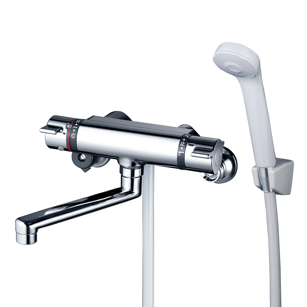 【送料無料】KVK 撥水サーモスタットシャワー混合栓 PS30THS