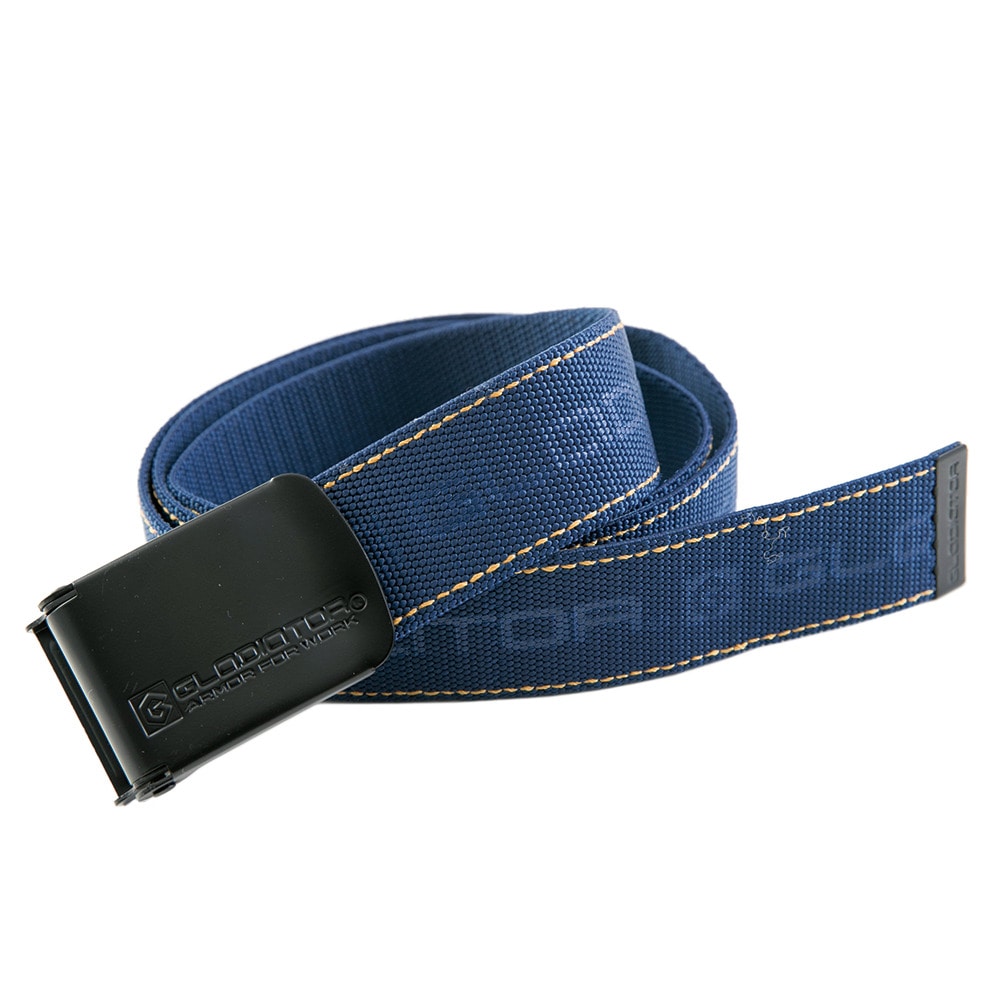 グラディエーター ストレッチベルト ネイビー×イエロー G-5006