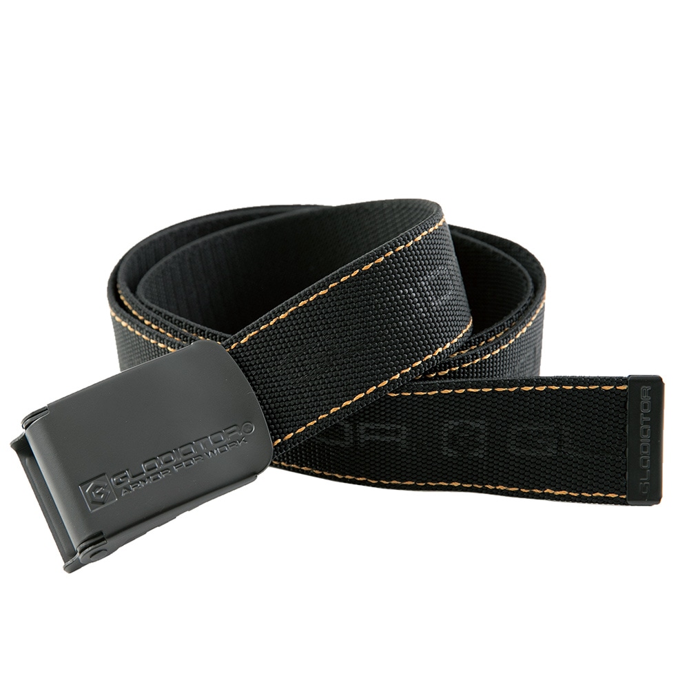 グラディエーター ストレッチベルト ブラック×イエロー G-5006