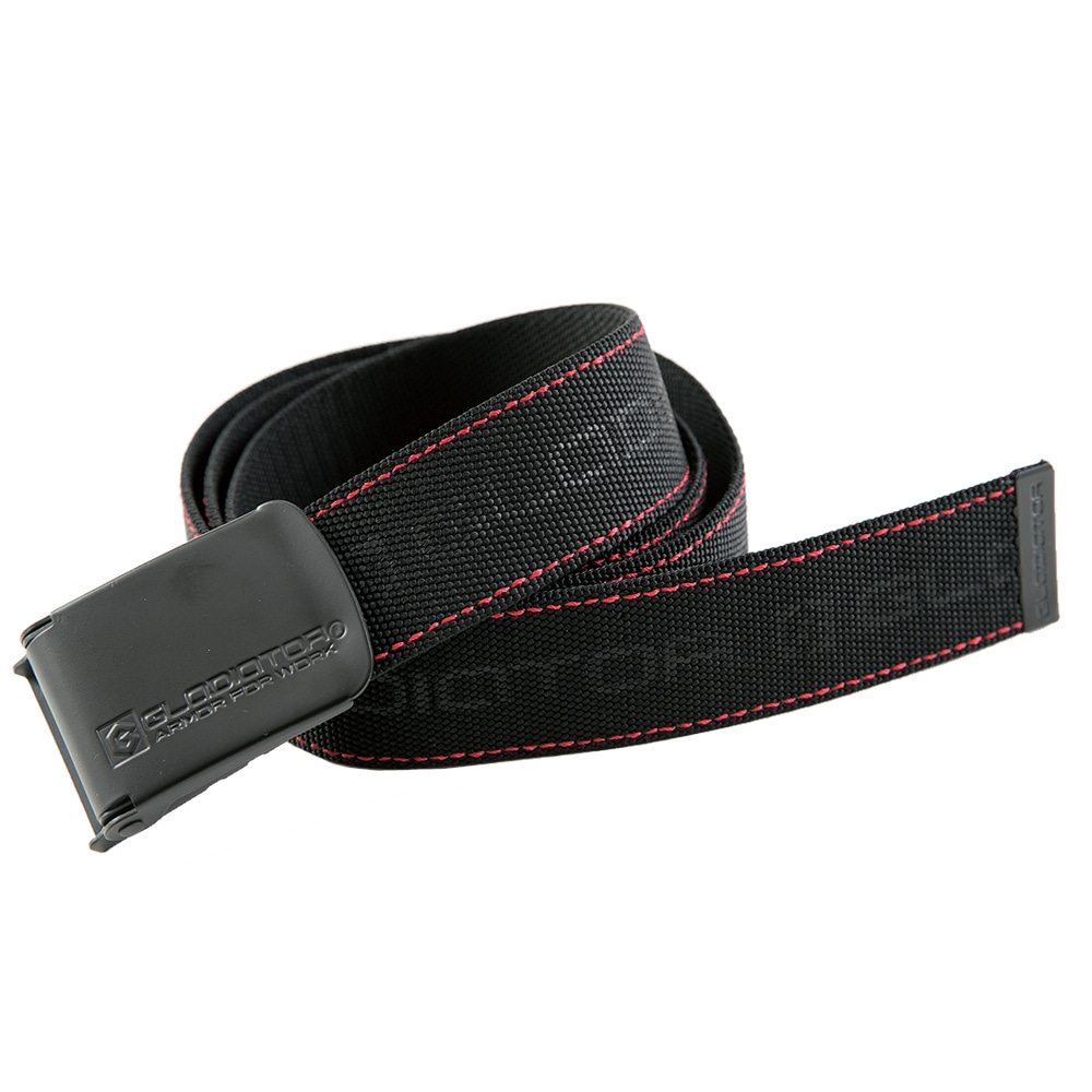 グラディエーター ストレッチベルト ブラック×レッド G-5006