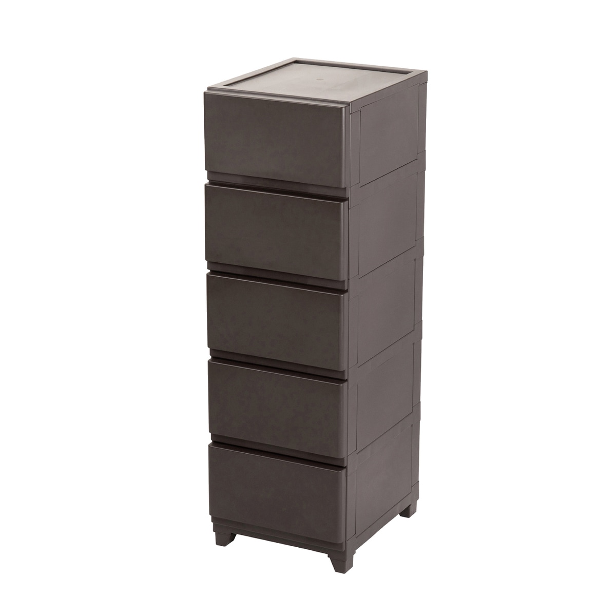 【送料無料】JEJ カベツキデコニー シーヴォ 5段 ダークブラウン