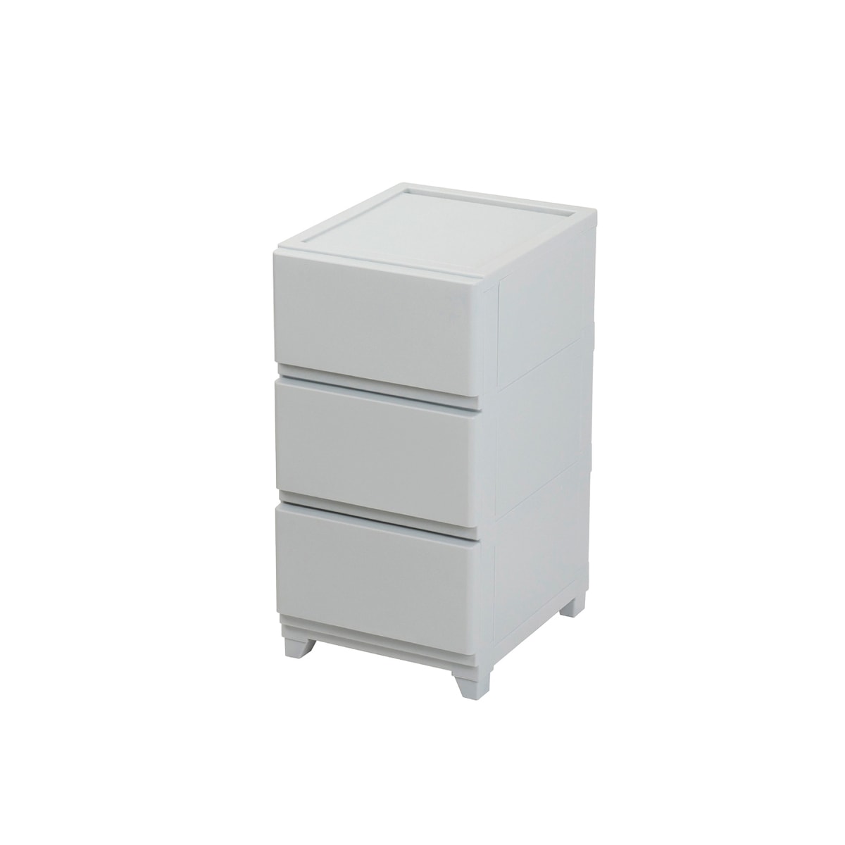 【送料無料】JEJ カベツキデコニー シーヴォ 3段 ライトグレー