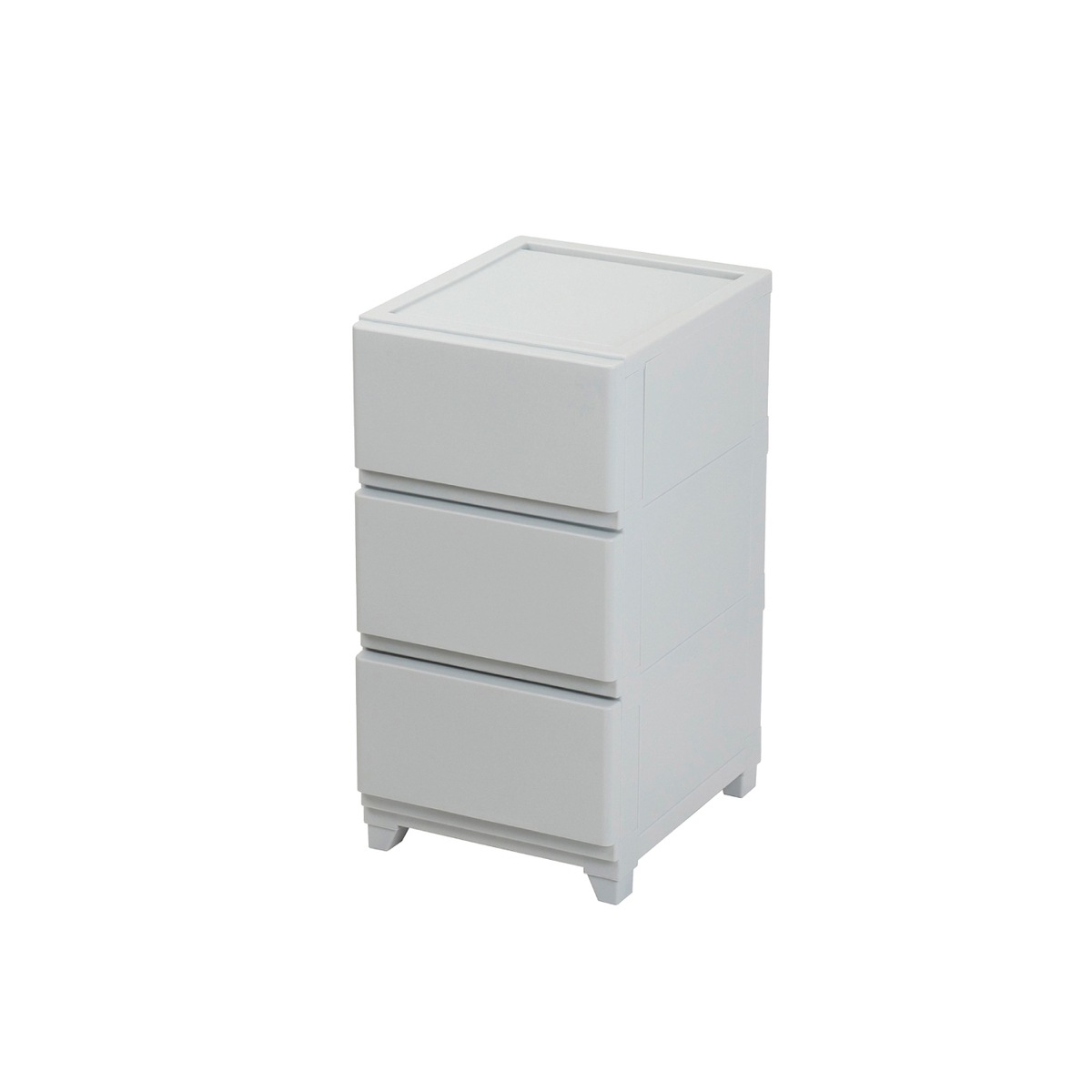 【送料無料】JEJ カベツキデコニー シーヴォ 3段 ライトグレー