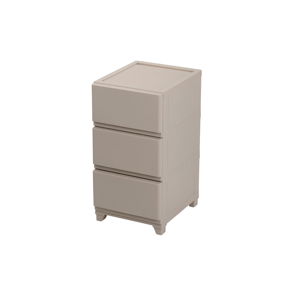 【送料無料】JEJ カベツキデコニー シーヴォ 3段 グレージュ