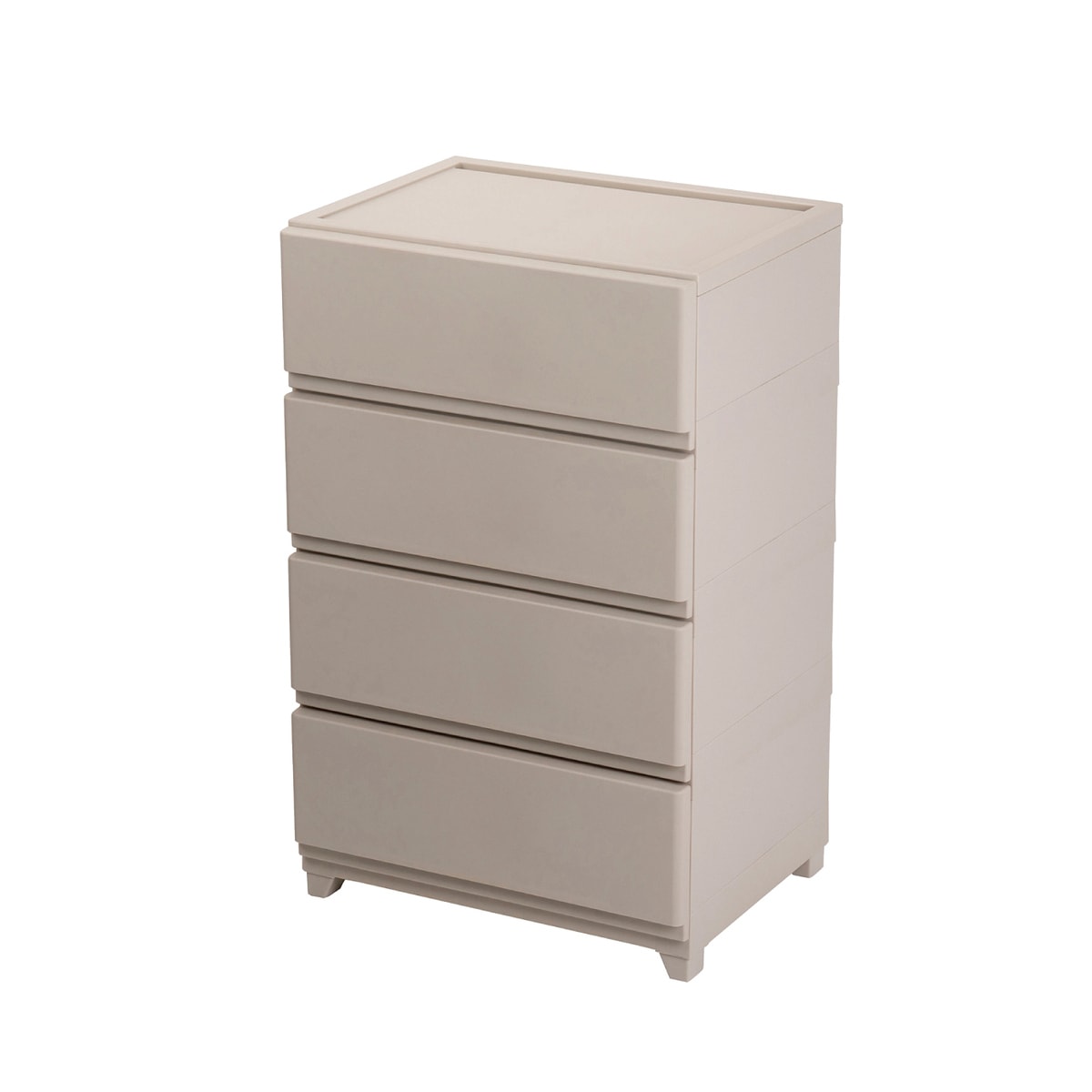 【送料無料】JEJ カベツキデコニー シーヴォ ワイド4段 グレージュ