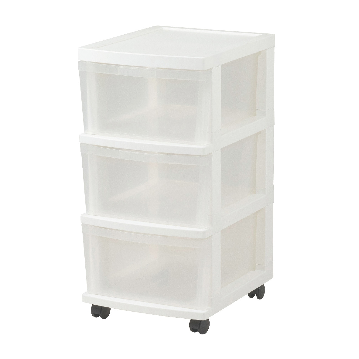 【送料無料】JEJ 収納チェスト エミングFT 3段 ホワイト