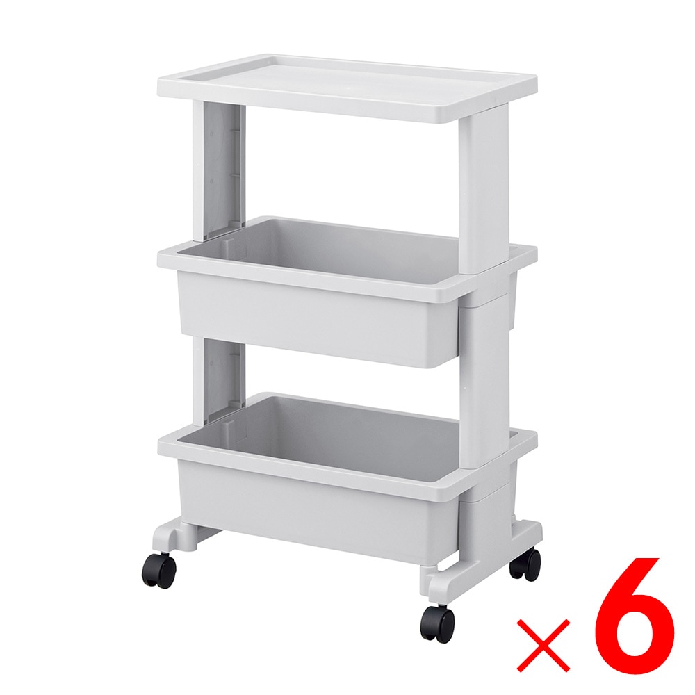 送料無料】JEJ デコニーシーヴォ 4段 ホワイト 106504 | 収納・家具