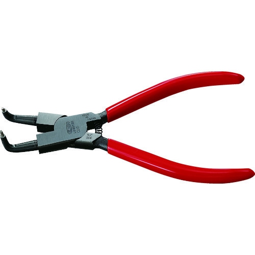 ロブテックス スナップリングプライヤー 穴用・曲爪 全長168mm CB175