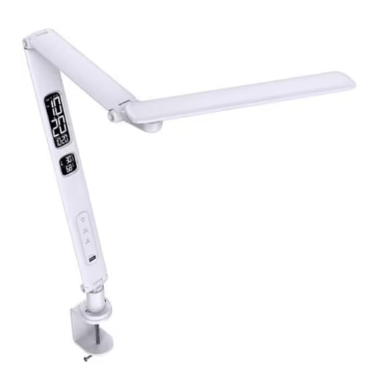 【送料無料】オリンピア照明 マルチリフラクションデスクライト3関節 GST012CL-W