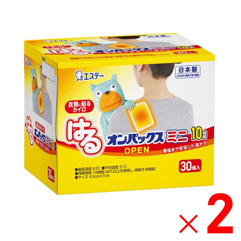 エステー はるオンパックスミニ 30個入×2個 セット販売