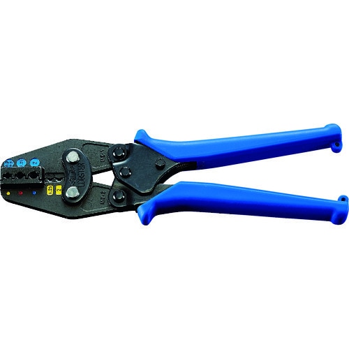 【送料無料】ロブテックス マルチミニ圧着工具 絶縁被覆付圧着端子・スリーブ/裸圧着端子・裸圧着スリーブ用 AKM2