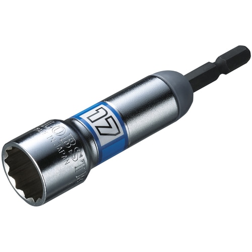 ロブテックス ストロック スタンダードソケット 高耐久タイプ 12角 対辺17mm DSX17