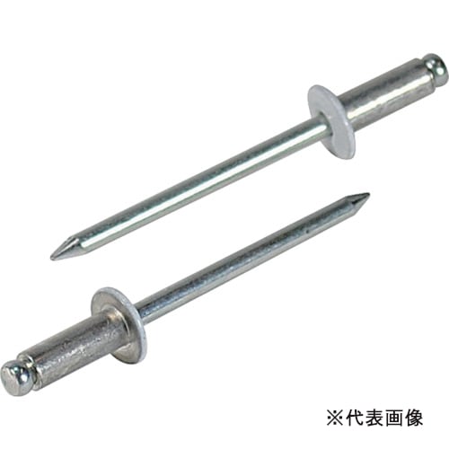 ロブテックス カラーブラインドリベット ホワイト アルミ/スティール製 5-2 55本入 エコパック CNSA52WMP