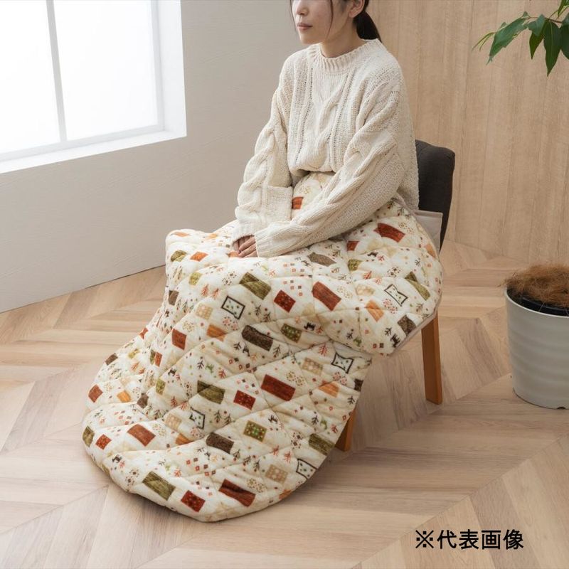 【送料無料】ポケットこたつ カルド 約90×120cm ベージュ 【メーカー直送・代引不可・置配不可・配送地域限定】