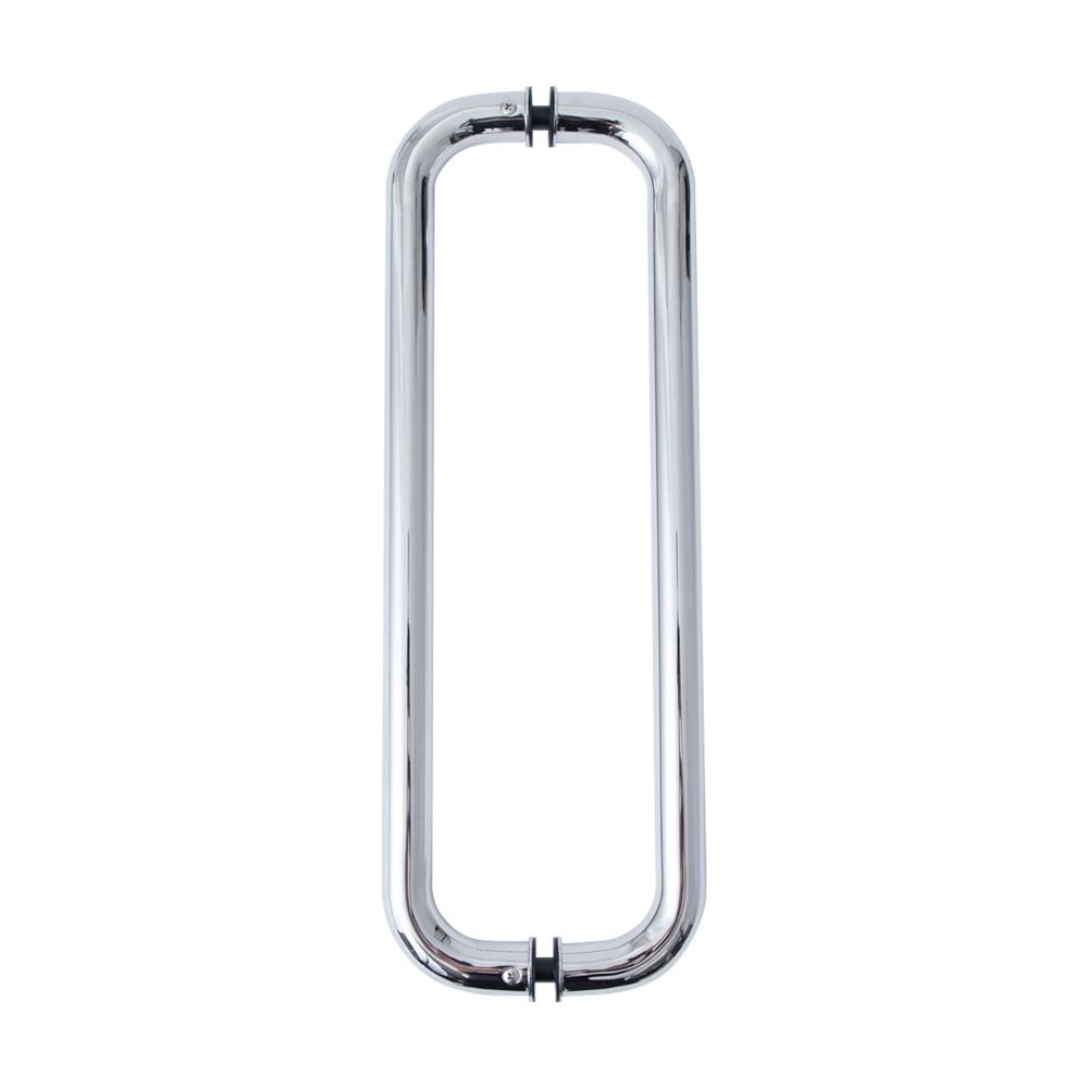 【送料無料】清水 NEW HIKARI オールステンO型両面ドアハンドル 鏡面 450mm SH-DHO450S-M