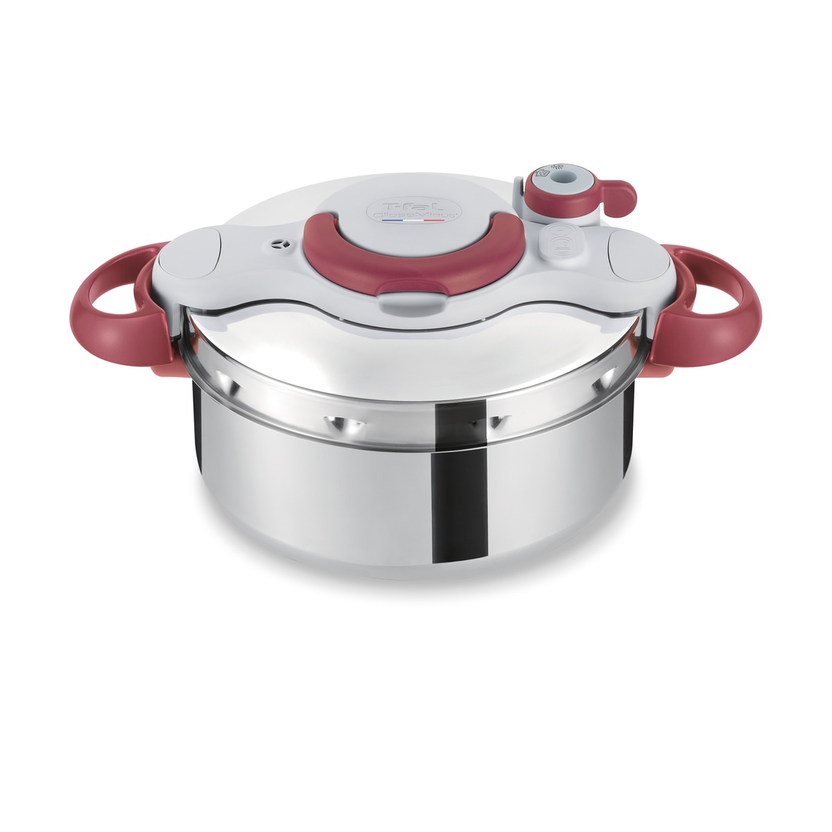 【送料無料】ティファール T-fal クリプソ ミニット イージー 圧力鍋 4.5L ルビーレッド 