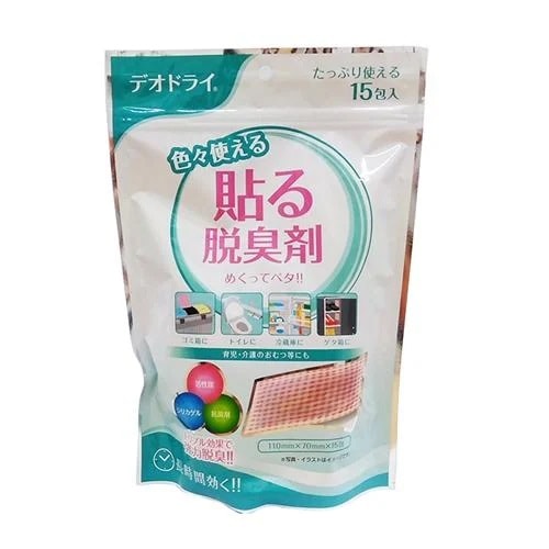 豊田化工 デオドライ 貼る脱臭剤 15包入 