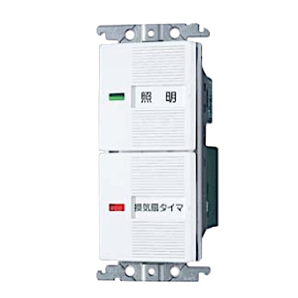 【送料無料】パナソニック コスモシリーズワイド21 埋込電子換気扇/照明スイッチ ほたるスイッチ付 WTC54656W