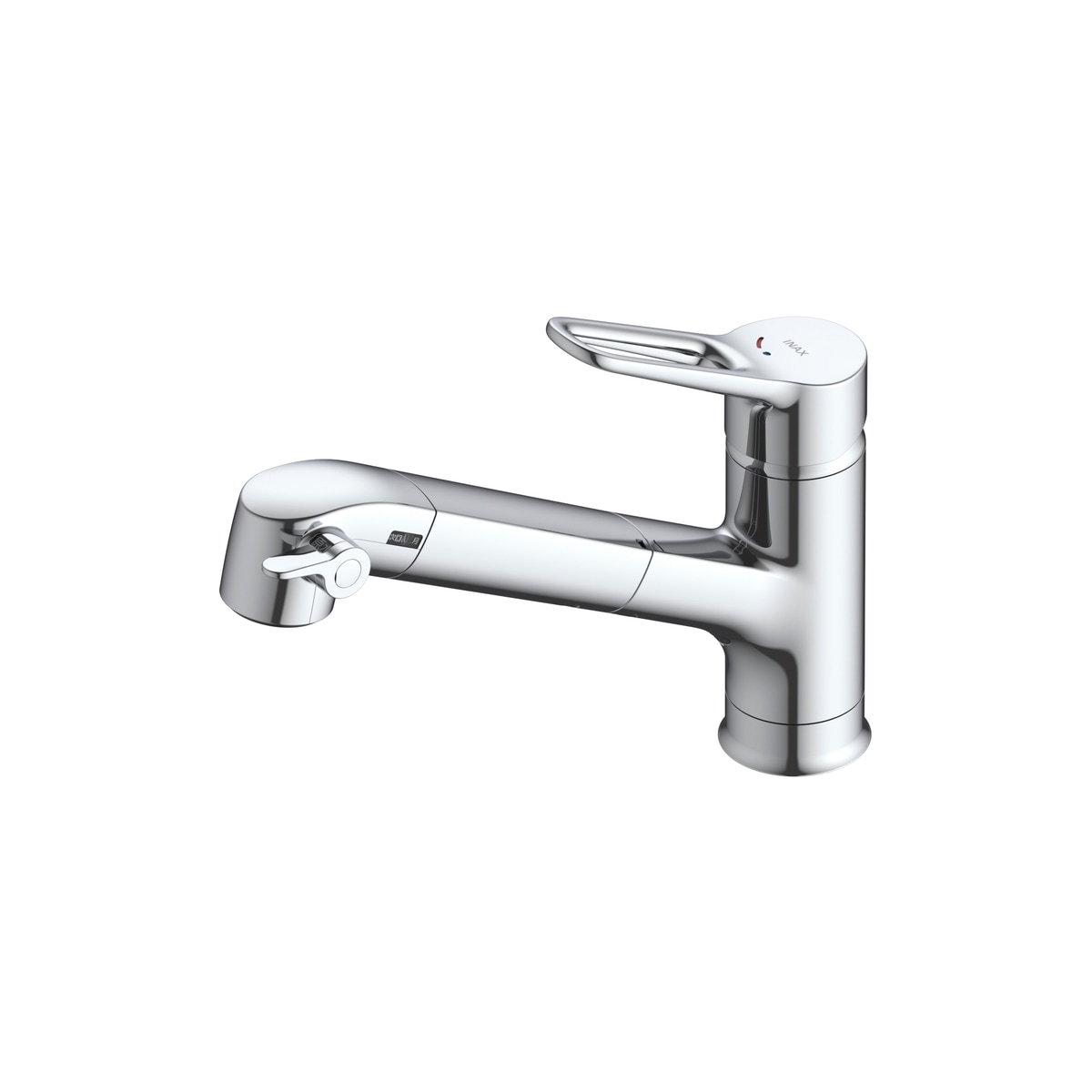 【送料無料】INAX 浄水器内蔵 ワンホール シングルレバーキッチン水栓 ハンドシャワー付 寒冷地用 RJF-1071YN