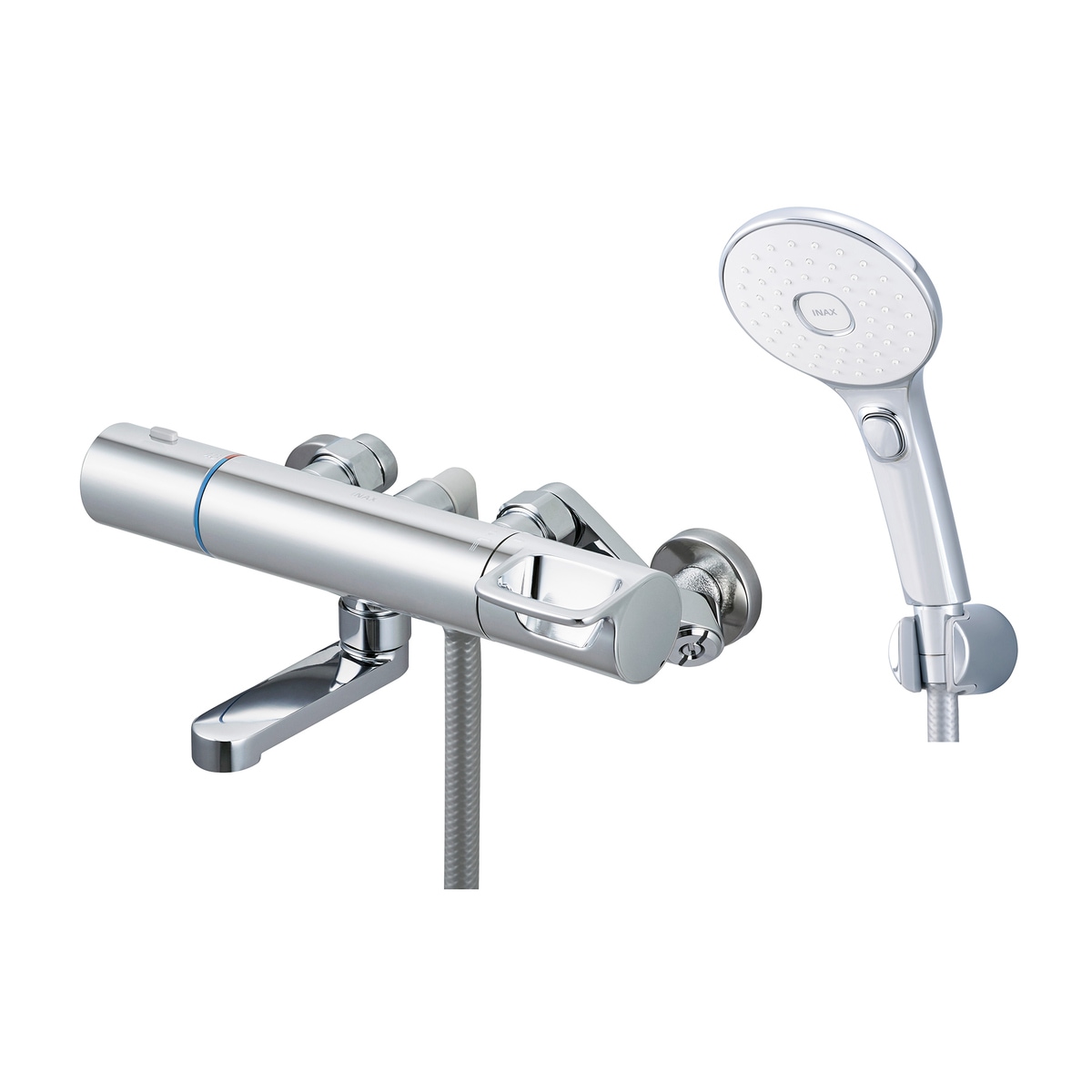 送料無料】INAX プッシュ式サーモスタット付シャワーバス水栓 RBF-815