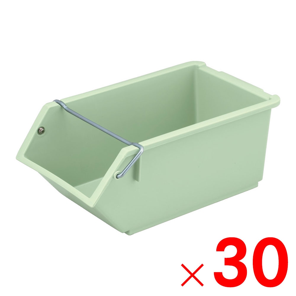 【送料無料】【法人限定】サンコー サンバケット B グリーン 200506-00×30個 セット販売 【メーカー直送・代引不可・置配不可】