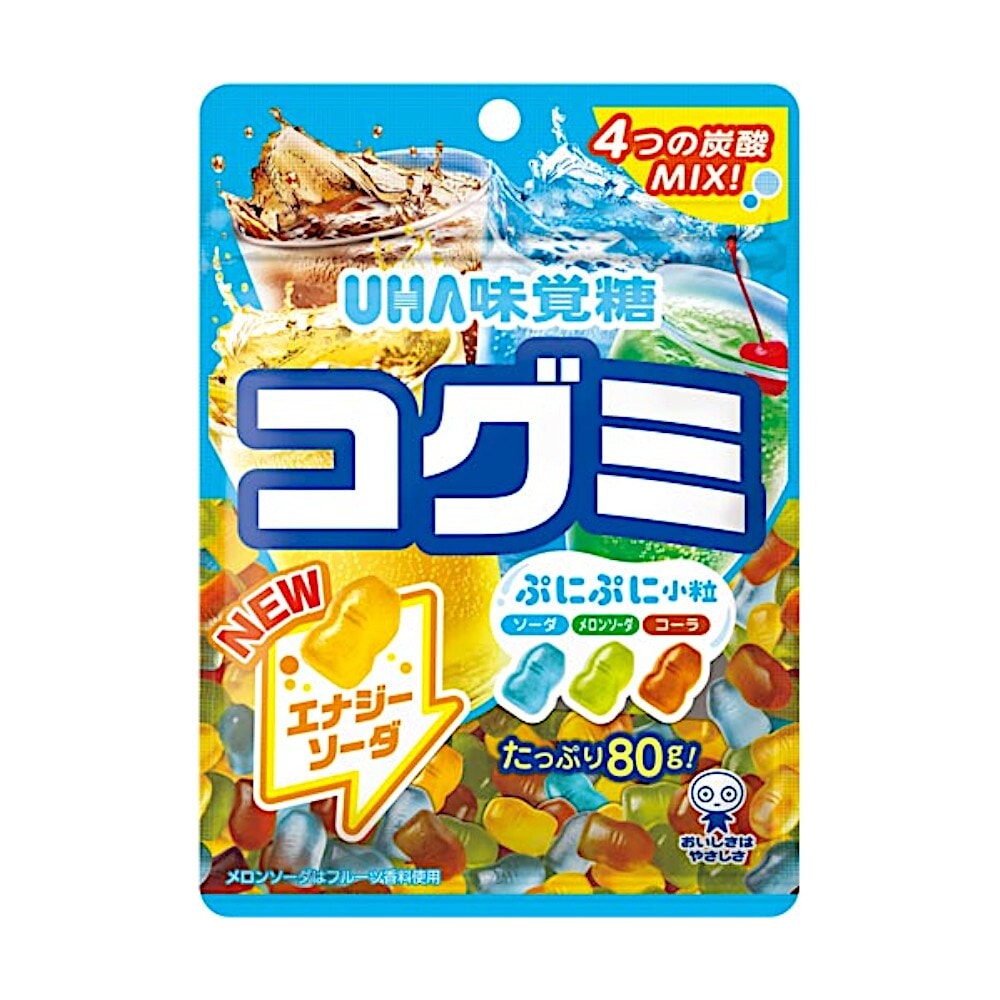 UHA味覚糖 コグミドリンクアソート 80g×10個 セット販売 | 食品・飲料