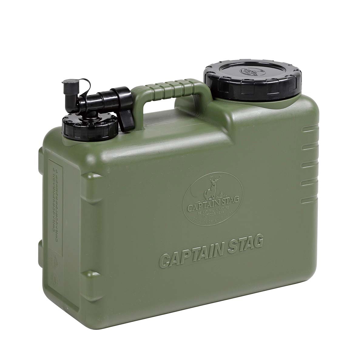 キャプテンスタッグ 抗菌ボルディーウォータータンク10L オリーブ UE-2032