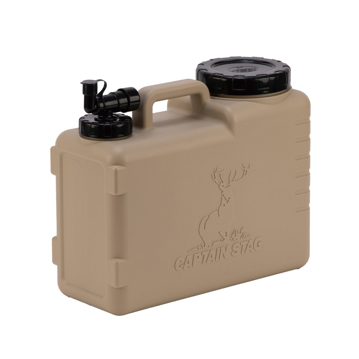 キャプテンスタッグ NEWボルディーウォータータンク20L ベージュ UE-2051