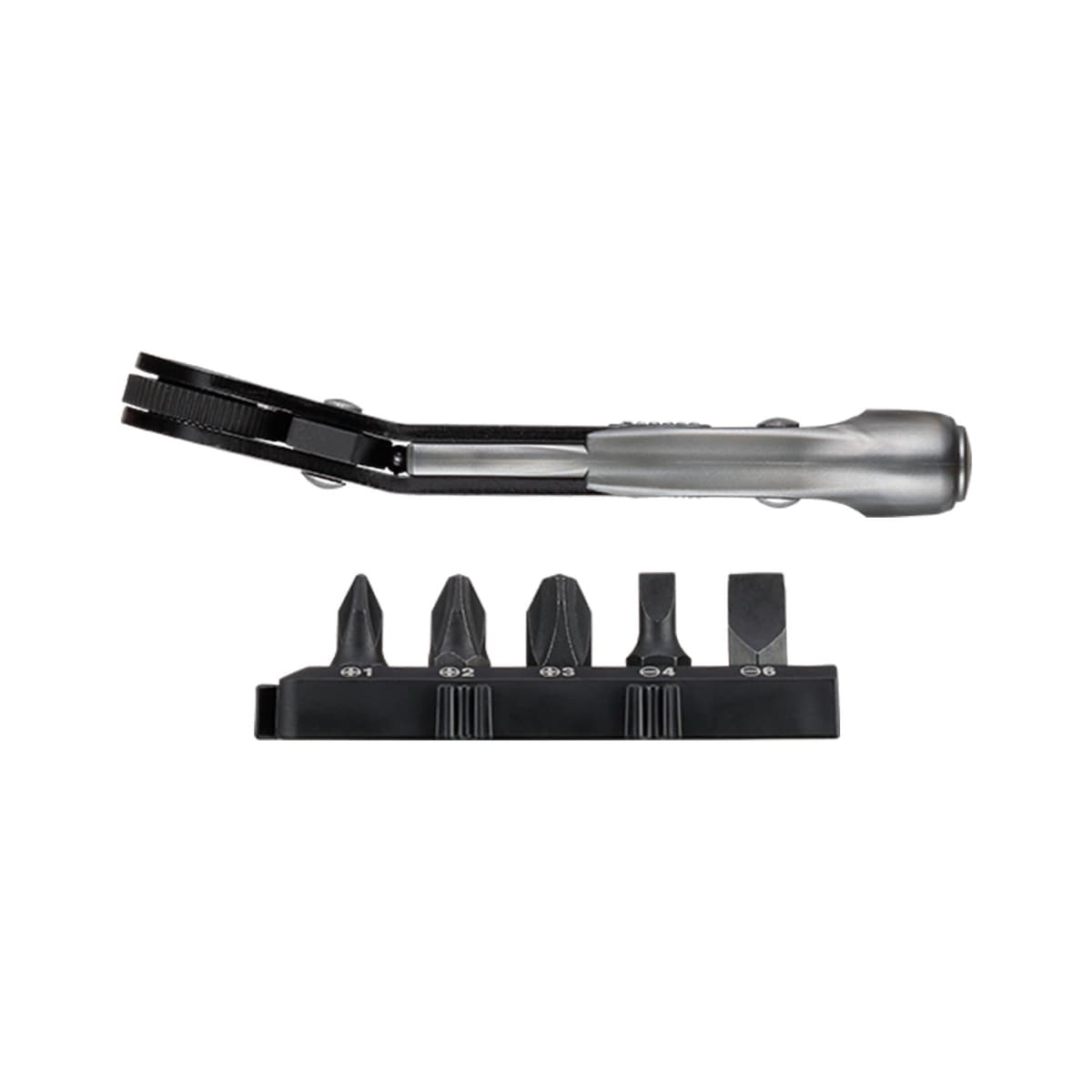 ベッセル VESSEL ファインミニラチェット ベンド ビット5本付 TD-24B