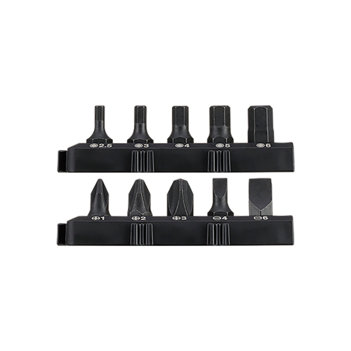 ベッセル VESSEL ビットセット 10本組 プラス/マイナス/ヘックス TD-BS23