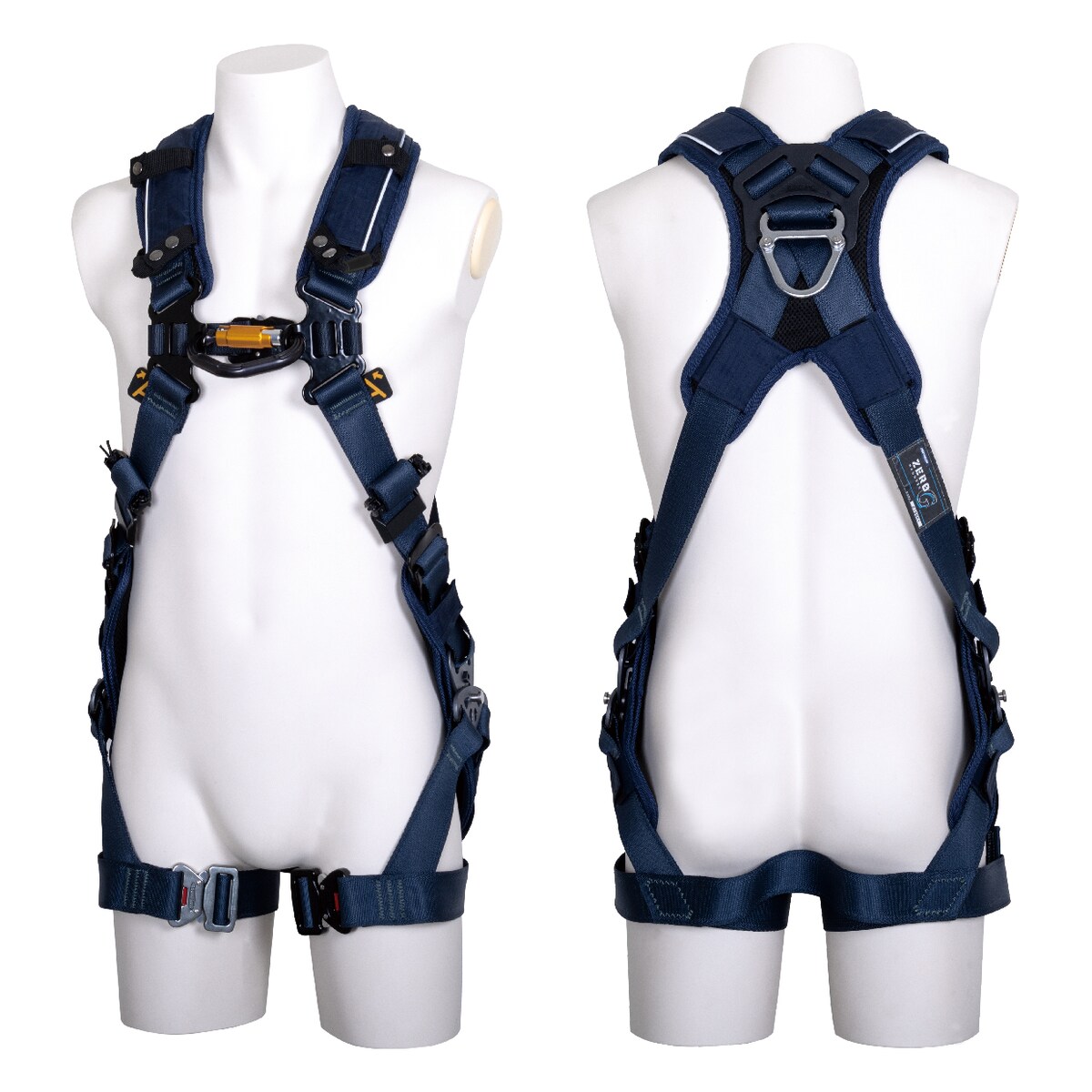 【送料無料】藤井電工 ゼロGハーネス 水平型 Mサイズ ハイグレード TH-520H-OT-BL-M-HG-BX