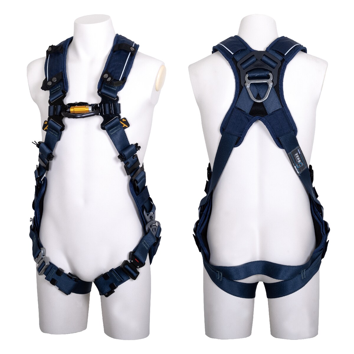 【送料無料】藤井電工 ゼロGハーネス V型 Mサイズ ハイグレード TH-520V-OT-BL-M-HG-BX